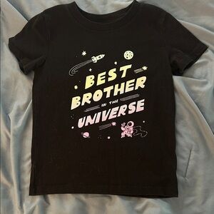 Cat & Jack Black 'Best Brother in the Universe' T-Shirt
